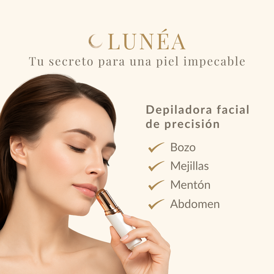 Caricia LUNÉA | Depiladora Facial de precisión LUNÉA